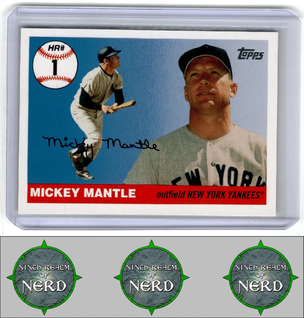 2006 Topps #MHR2 Mickey Mantle Mickey Mantle Home Run History