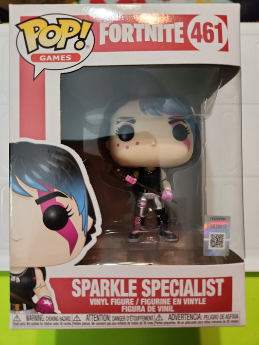 Funko POP! Games - Fortnite S2 Vinyl Figure - SPARKLE SPECIALIST #461 - New