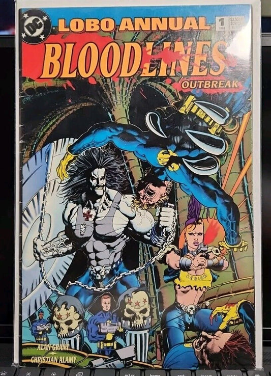 Lobo Annual Bloodlines Outbreak #1 (1993) DC Comics