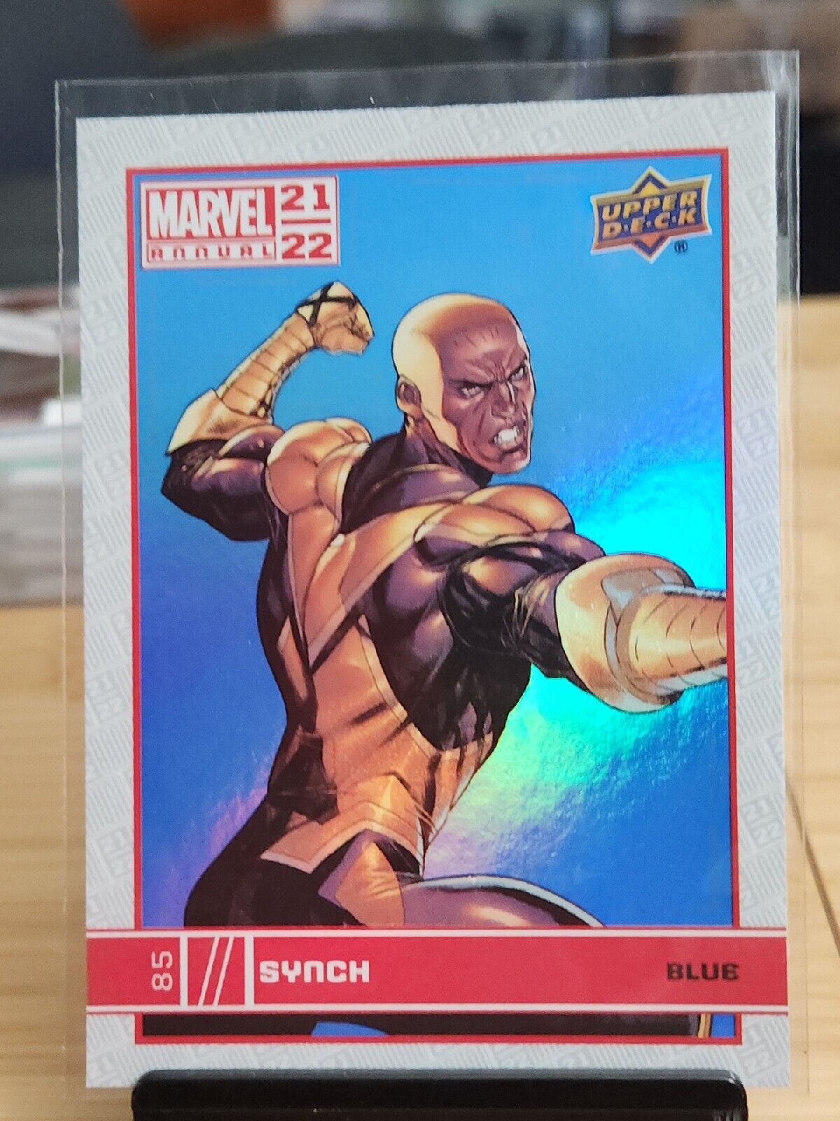 21-22 UPPER DECK MARVEL ANNUAL BLUE PARALLELS SYNCH