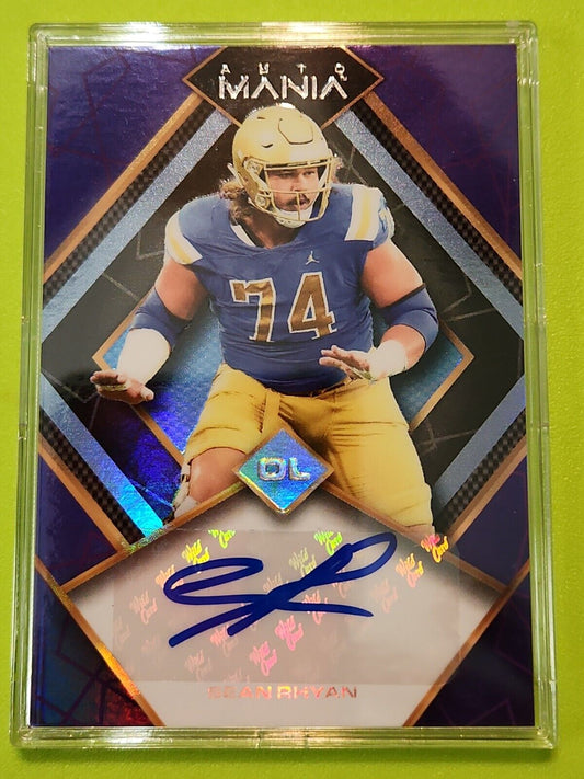 2022 Wild Card Auto Mania Sean Rhyan RC Auto (MD)