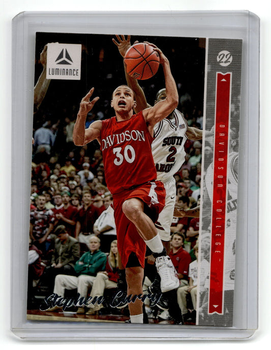 2022 Panini Chronicles Draft Picks #46 Stephen Curry Luminance Base NM