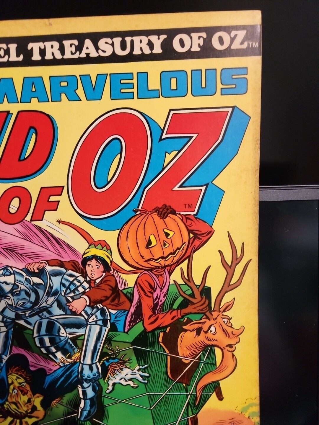 Marvelous LAND of OZ #1 (1975) Marvel TREASURY Size By Roy Thomas Alfredo Alcala