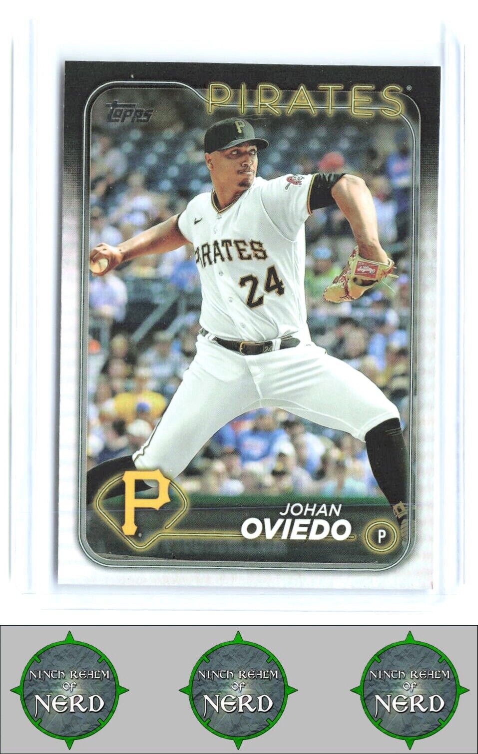 2024 Topps Pittsburgh Pirates #PIT-4 Johan Oviedo