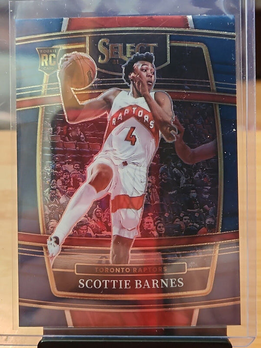 2021-22 Panini Select Concourse Blue Scottie Barnes RC #74