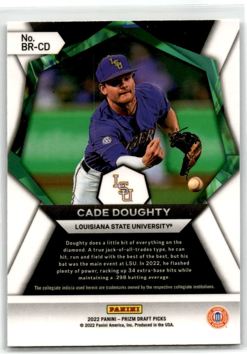 2022 Panini Prizm Draft Picks #BR-CD Cade Doughty Brilliance NM