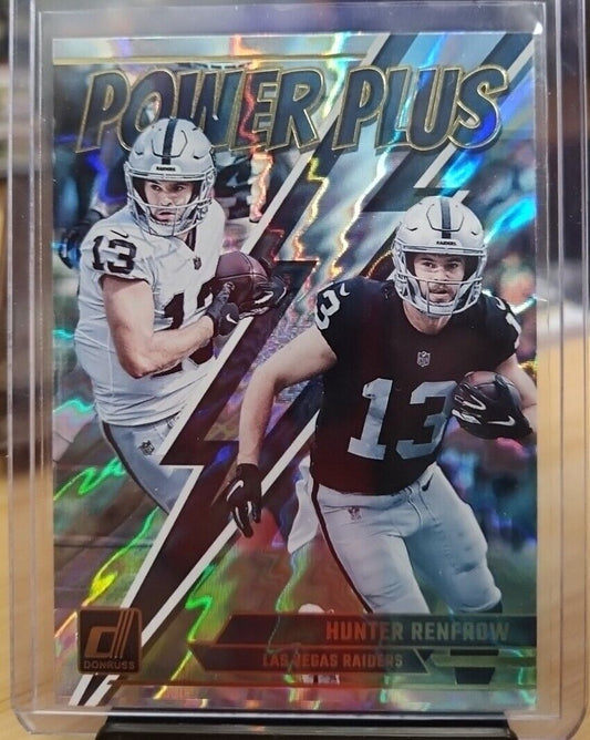 2023 Panini Donruss Power Plus Hunter Renfrow PP-13