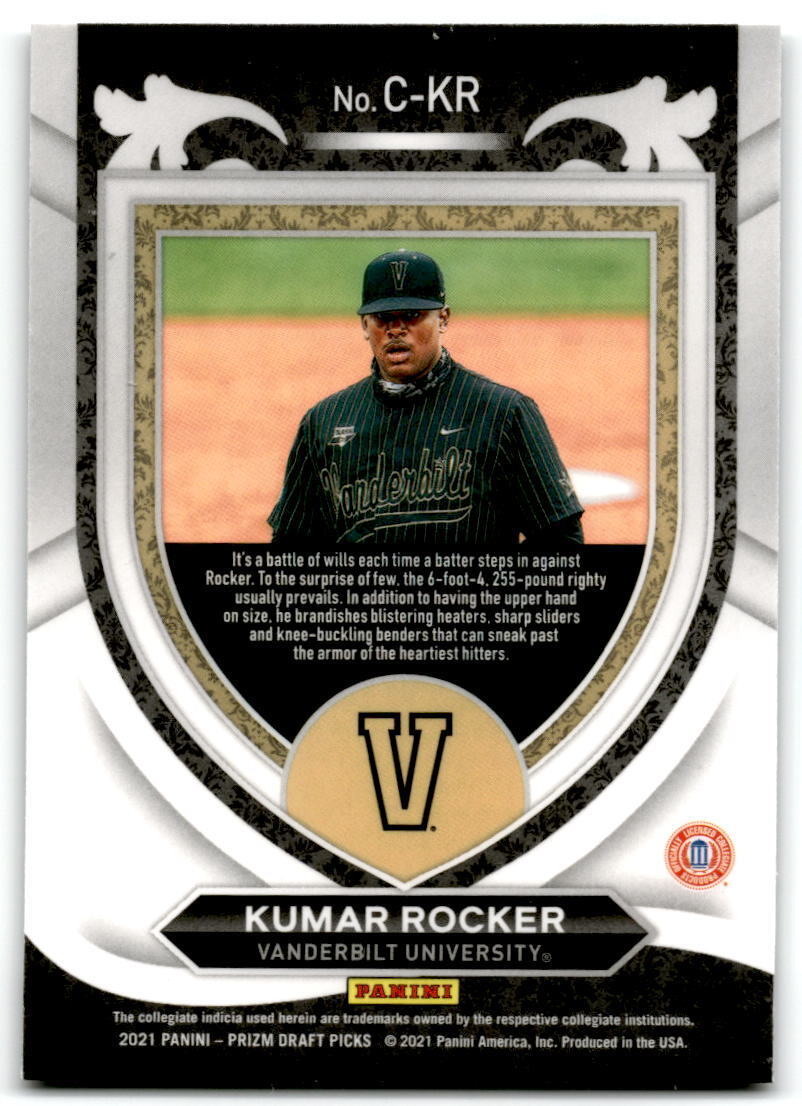 2021 Panini Prizm Draft Picks #C-KR Kumar Rocker Crusade NM