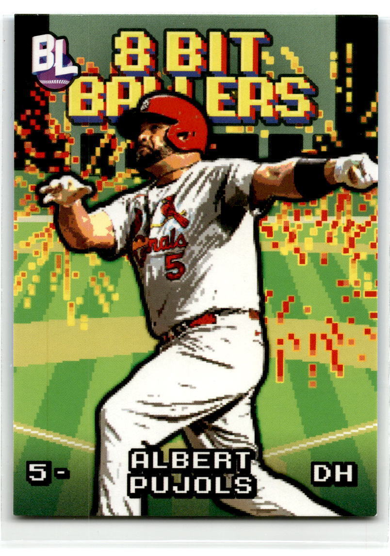 2023 Topps Big League #8B-16 Albert Pujols 8 Bit Ballers NM