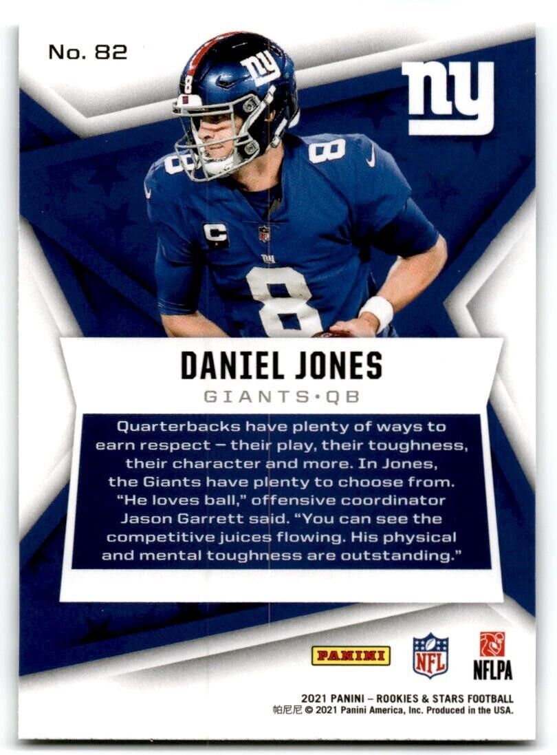 2021 Panini Rookies & Stars #82 Daniel Jones NM