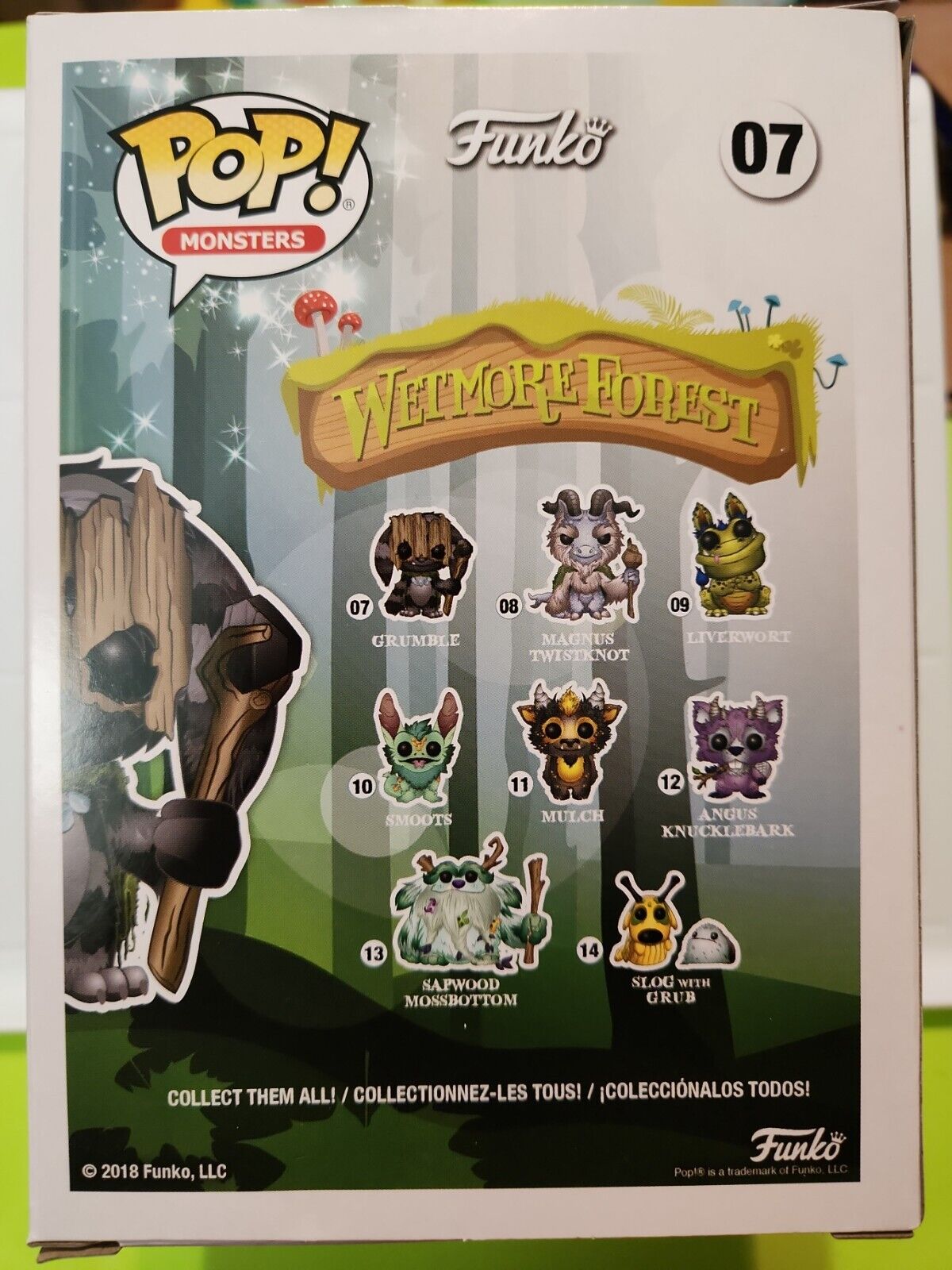 Funko POP! Funko Wetmore Forest Grumble #7 Vinyl Figure