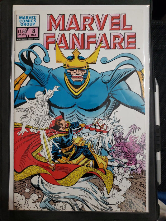 Marvel Fanfare #8 VF+ 8.5 (Marvel 1983) !~ Craig Russell Art ~ Dr Strange ✨