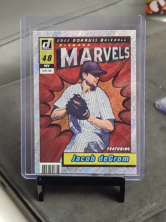 2022 Donruss Baseball Jacob DeGrom Lot 3 card lot