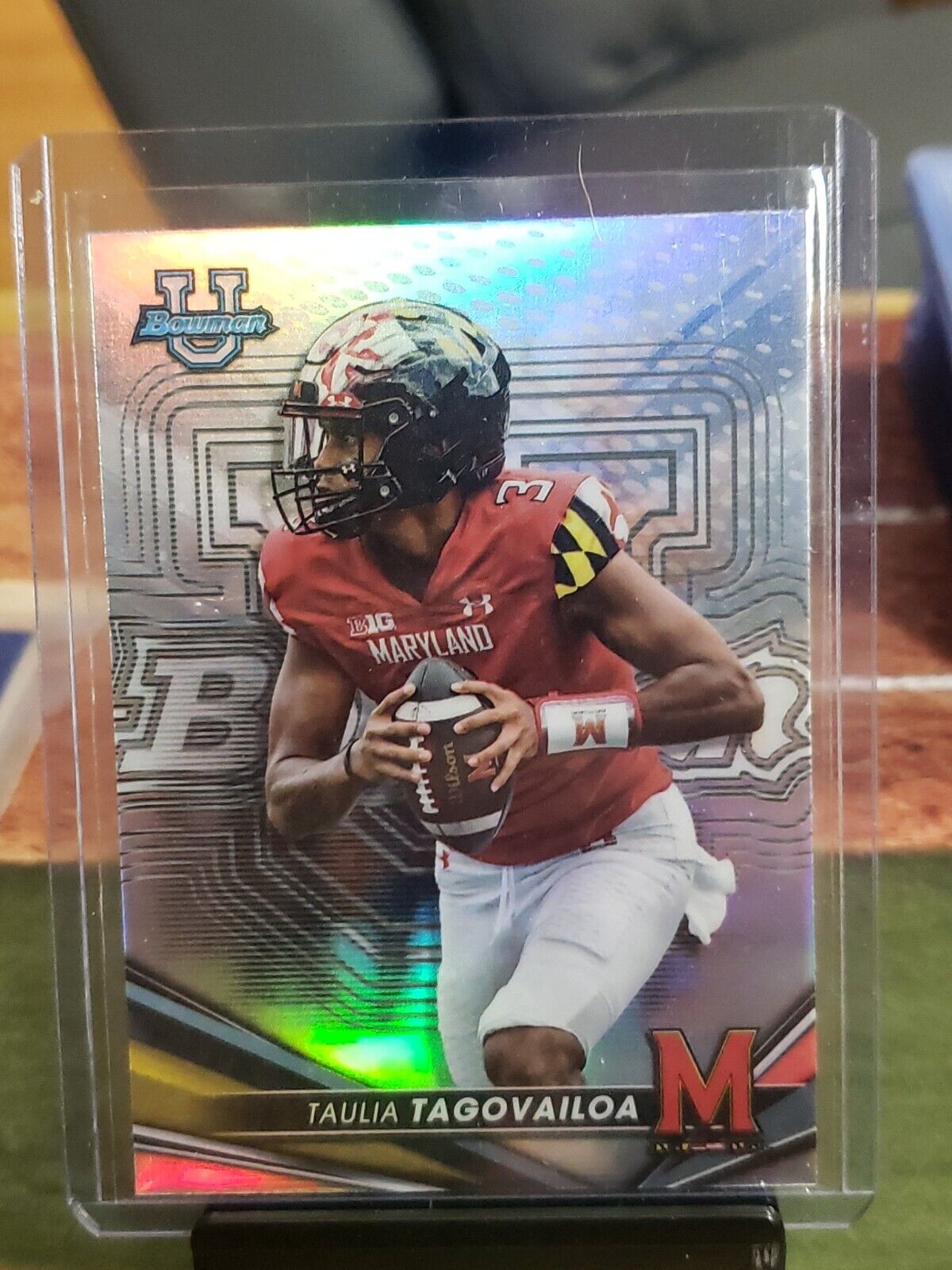 2022-23 Bowman’s Best University Taulia Tagovailoa Refractor