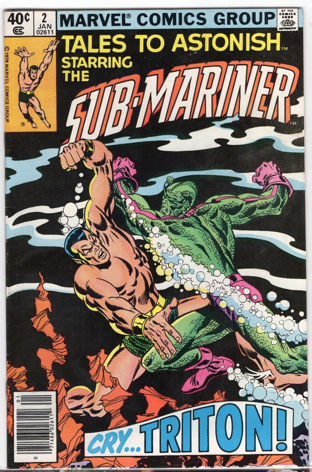 Tales To Astonish Starring The Sub-Mariner #2