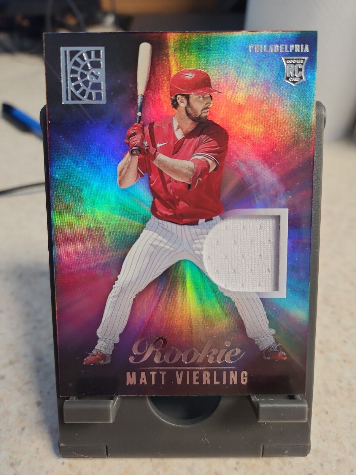 🔥2022 Panini Capstone Rookie Materials Matt Vierling Philadelphia Phillies RC🔥