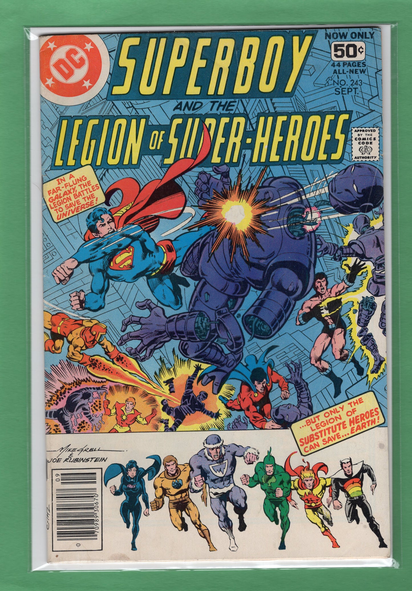 Superboy and the Legion of Super-Heroes #243  1978 - DC Comic Book